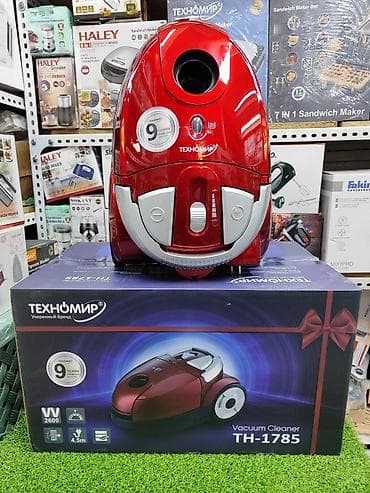 Пылесос, Стандартный, Сухая, Мешок