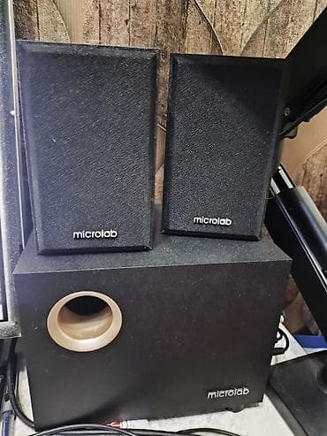 hyperx cloud core: Акустическая система Microlab 2.1 - Формат: 2.1 — сабвуфер + две — 1