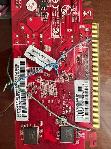 Видеокарта NVIDIA GeForce 8400 GS (GF8400GS 512M DDR2 64BIT) - Объем lalafo.kg да Видеокарта NVIDIA GeForce 8400 GS (GF8400GS 512M DDR2 64BIT) - Объем
