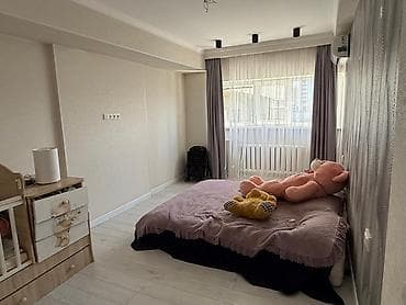 70: 3 комнаты, 70 м², Манаса/Боконбаева 8 этаж, Евроремонт — 3