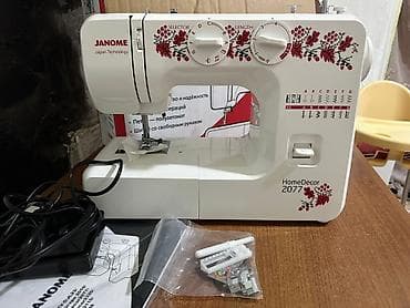 бытовая швейная машинка janome: Швейная машина Janome, Механическая, Полуавтомат — 2