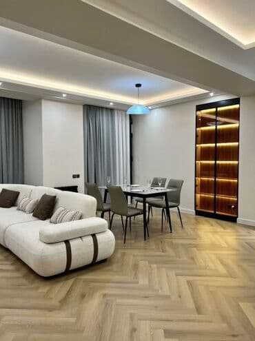 квартирный бизнес сатылат: 3 комнаты, 106 м², Элитка, 2 этаж, Дизайнерский ремонт — 7