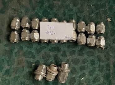 табуретка запаска: Колесные болты М12 и М14 на Мерседес: М12 5см - 250с/шт (10шт) М12 — 6