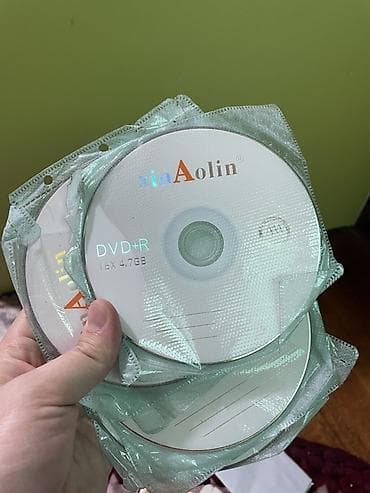 CD, DVD дисктер: Отдаю даром Записываемые диски DVD+R xinAolin - Тип: DVD+R - Скорость — 1