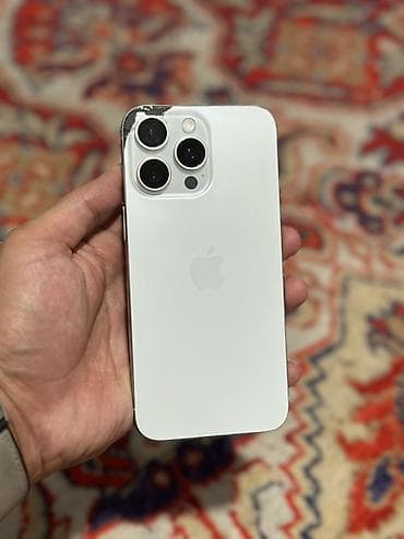 IPhone 15 Pro Max, Колдонулган, 512 ГБ, Natural Titanium, 93 % — 3