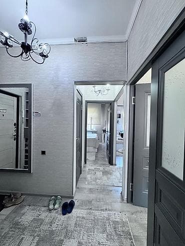 3 комн 9 микрорайон: 3 комнаты, 70 м², 106 серия, 9 этаж, Косметический ремонт — 3