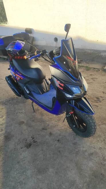 электронные мотоциклы: 150 куб. см, Бензин, Б/у — 1