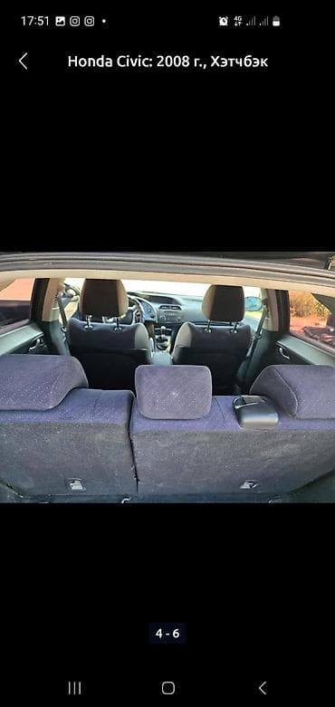 продается в рассрочку авто минивен степ вагон: Honda Civic: 2008 г., Механика, Бензин, Хэтчбэк — 3