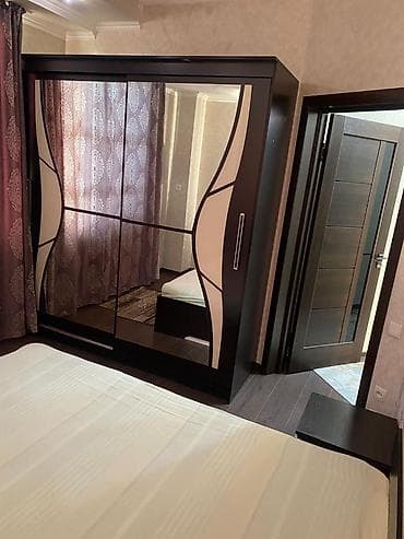 квартира посуточно асанбай: 2 комнаты, Риэлтор, Без подселения, С мебелью полностью — 4