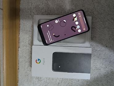 google: Google Pixel 4, Б/у, 64 ГБ, цвет - Черный, 1 SIM — 1