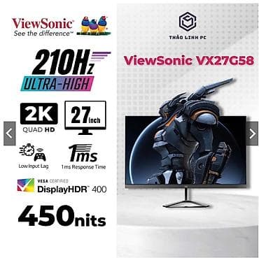 Монитор, ViewSonic, Новый, LED, 27" - 28"