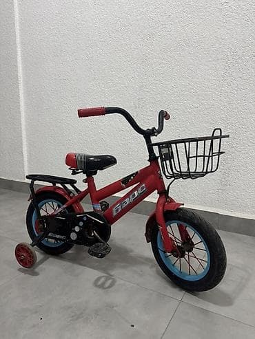 Детский велосипед, 2-колесный, 4 - 6 лет, Для девочки, Б/у