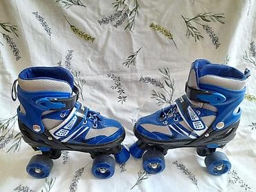 ролика: Детские роликовые коньки-квады + защита - Тип: квады (4 колеса: по — 3