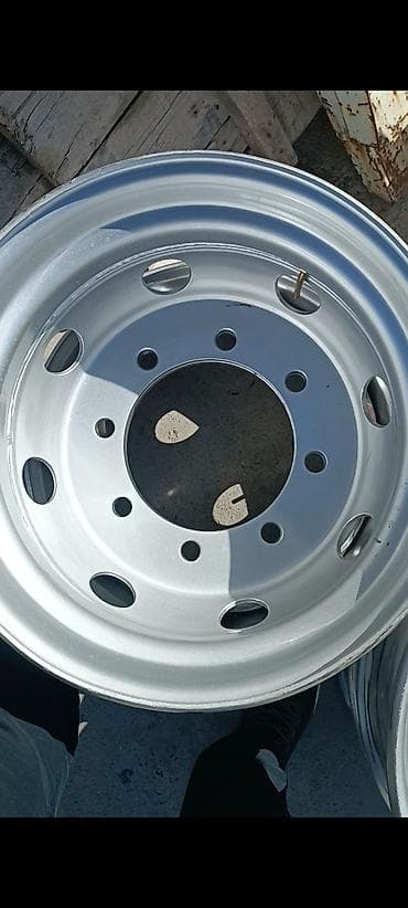 атего диска: Железные Диски R 19.5 Mercedes-Benz, Пара, отверстий - 8, Новый — 1