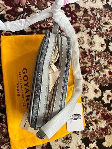 кошельки и портмоне: Классическая сумка, Франция, Материал: Натуральная кожа, Застежка на молнии, Унисекс, Новый — 2