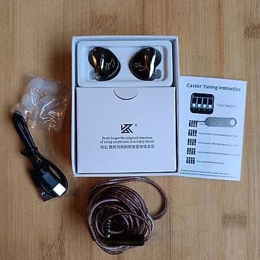 xiaomi buds: Проводные вакуумные наушники, Knowledge Zenith, Б/у, цвет - Черный — 2