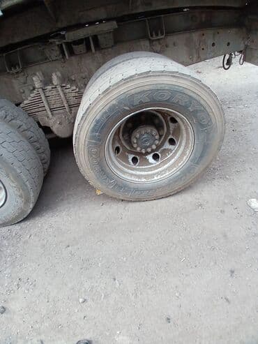 купить шины в бишкеке бу: Дөңгөлөктөр монтажда 315 / 70 / R 22,5, Жүк ташуучу унаалар/Автобустар, Темир, тешиктери - 10 — 1