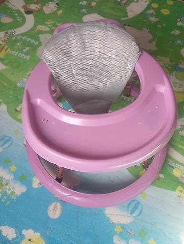 Детский транспорт: Коляска, Другой бренд, цвет - Розовый, Б/у, Самовывоз, Платная доставка — 2