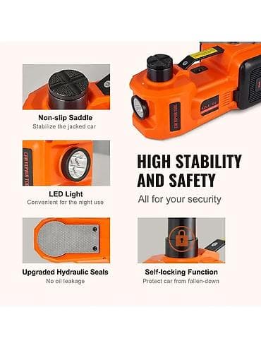 спринтер 3 куб: Электрический гидравлический домкрат 3-в-1, 12 В, грузоподъёмность 5 — 7