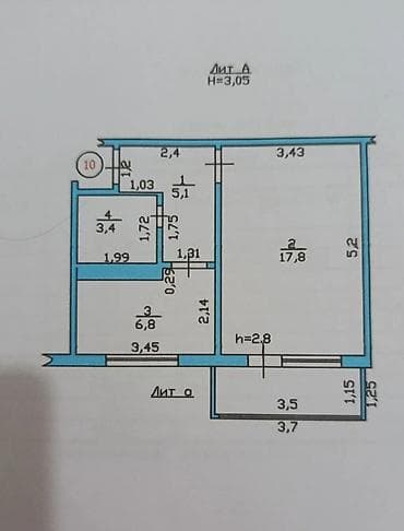 29: 1 комната, 34 м², Элитка, 2 этаж, Евроремонт — 6