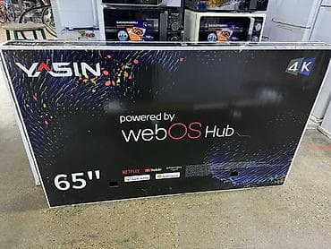 🔥💥🔥СРОЧНАЯ АКЦИЯ 🔥💥🔥 Телевизор YASIN 65 webos hub яркий 65 дюймовый