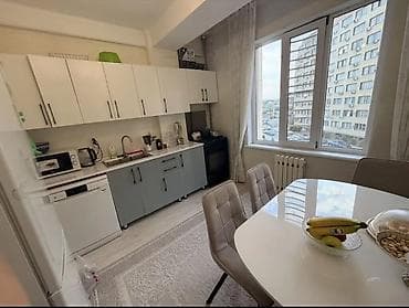 Недвижимость: 1 комната, 38 м², Кок-Жар мкр Элитка, 4 этаж, Евроремонт — 6