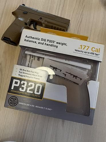 Инструменттер: Пневматический пистолет SIG Sauer P320 ASP (Advanced Sport Pellet) — 4