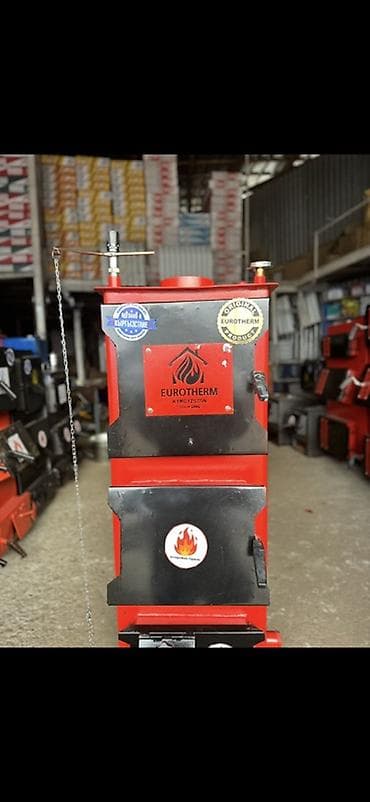 Твердотопливный котёл Для дома, Тип управления: Механический