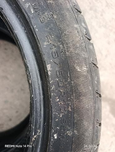 114 3 r17: Шины 215 / 50 / R 17, Лето, Б/у, Пара, Легковые, Sailun — 3