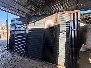 Распашные ворота: Кованые и сварные металлические ворота под ключ - Типы конструкций — 3