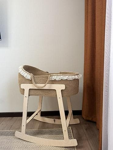 Үй жана бакча: Люлька, Жаңы, Бешик, Жыгач, түсү - Саргыч боз, Өзү алып кетүү, Акылуу жеткирүү — 2