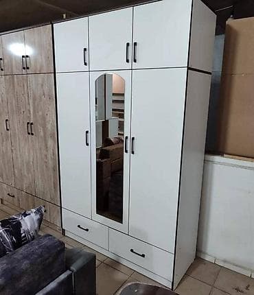 Шифоньер, шкаф для одежды, Новый, Прямой, ЛДСП