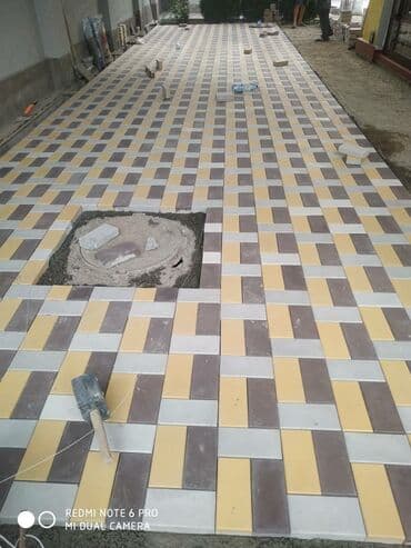 тратуарные бардюры: Брусчатка,тротуарная плитка, бардюр лоток доставка укладка. Замер и — 6