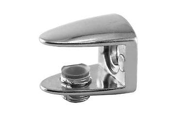 Стеклодержатель (зажим для полок/панелей) - Назначение: крепление