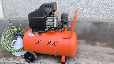 Компрессор Для покраски, Электрический, Поршневой, Б/у — 8