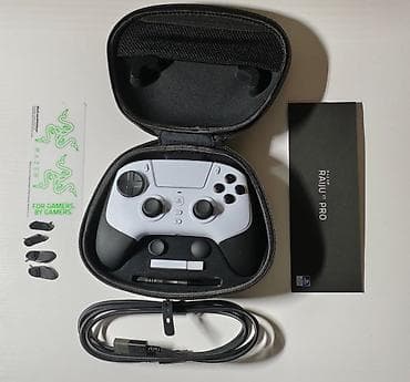 Видеоигры и приставки: Razer Raiju V3 Pro — про-контроллер для PS5 и ПК + FC 25 в подарок — 3