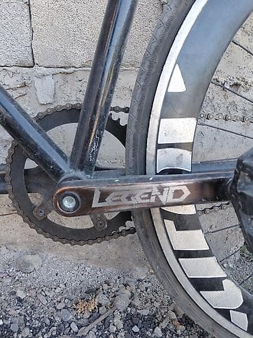 Спорт и хобби: Фикс-байк (fixed gear) с шоссейной посадкой - Рама: стальная — 1