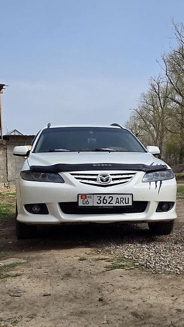 mazda mx: Mazda 6: 2003 г., 2 л, Механика, Бензин, Универсал — 7
