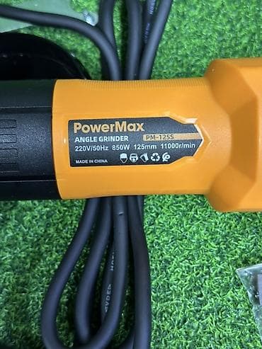 md 4080: Угловая шлифмашина (болгарка) PowerMax PM-125S - Тип: Angle Grinder - — 3