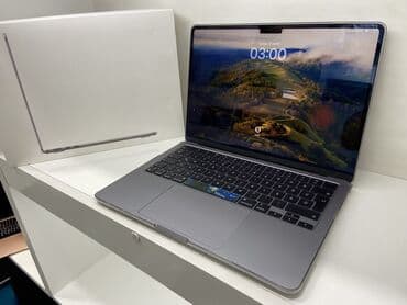 куплю макбук: Ноутбук, Apple, 8 ГБ ОЭТ, Apple M2, 13.5 ", Колдонулган, Жумуш, окуу үчүн, эс тутум SSD — 2