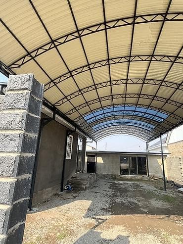 профиль ферма: Навес, Арочный, Металл, Профнастил, Установка — 9