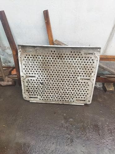 Перфорированная металлическая панель/настил. - Материал: сталь