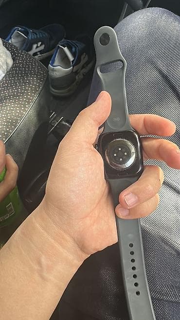 Apple watch 10 Умные часы с круглым модулем датчиков на задней крышке
