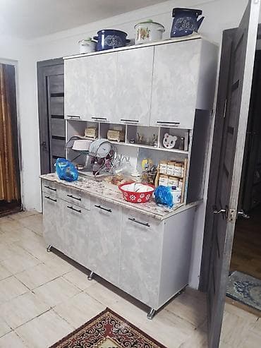 Матрастар: Ашкана гарнитуру, түсү - Боз, ДСП — 1