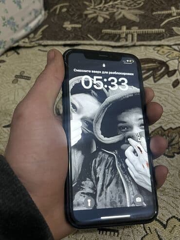ноутбук бу бишкек: IPhone Xr, Б/у, 64 ГБ, Черный, Чехол, 79 % — 2