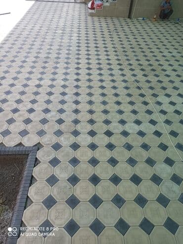 брусчатка бишкек цена: Укладка брусчатка любой сложности укладка брусчатка, устантовка — 21