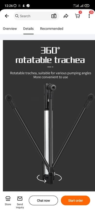 Велосипеды: Велосипедный насос West BIKING с креплением ✨ Алюминиевый корпус — 4