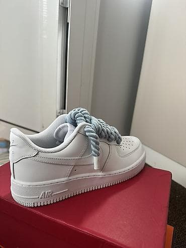 обувь drop: Мужские кроссовки, 40.5, 41, 41.5, Nike, Новый, цвет - Белый, Бесплатная доставка — 4