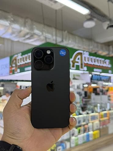 pixel 7pro: IPhone 16 Pro, Б/у, 256 ГБ, Черный, Защитное стекло, Чехол, В рассрочку, 87 % — 1