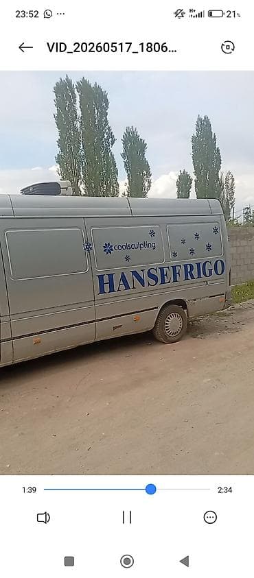 незамерзайка для авто: Mercedes-Benz Спринтер: 2000 г., 2.7 л, Механика, Дизель, Фургон — 7